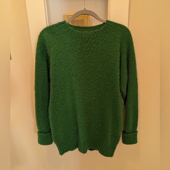 Green Shaggy Dog Brand Sweater